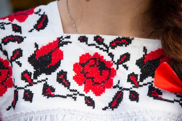 Detale haftu ludowego